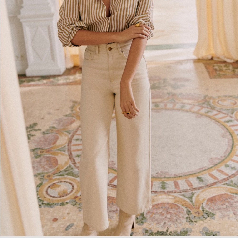 Sezane Le Crop Size 24